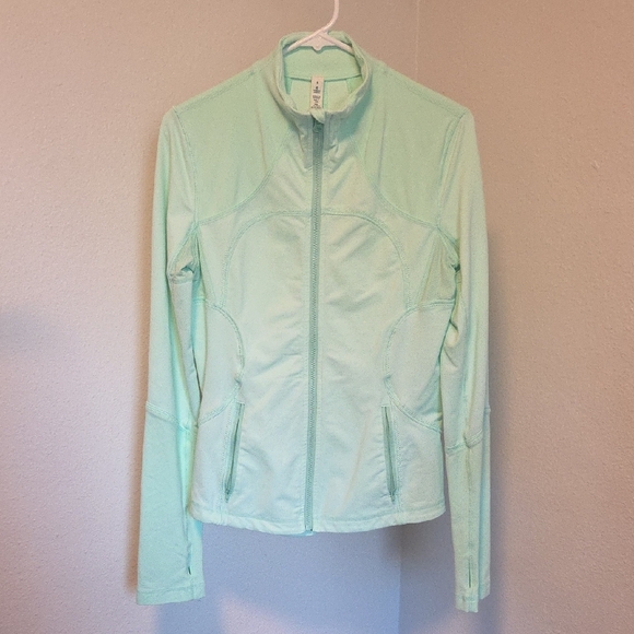 Women's Mint Green Utility Jacket - Picture 4 of 11
